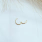 9ct Gold Classic Huggies featuring a sleek and timeless design, perfect for everyday elegance. These versatile earrings add a touch of sophistication to any outfit, suitable for both casual and formal occasions.