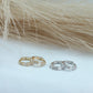 9ct Baguette Gem Huggies from Ella Ray Jewellery: Elegant, versatile huggie earrings crafted from 9ct gold with sparkling baguette-cut gems in a variety of colors, perfect for everyday glamour.